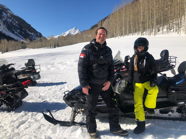 Snowmobiling in Colorado